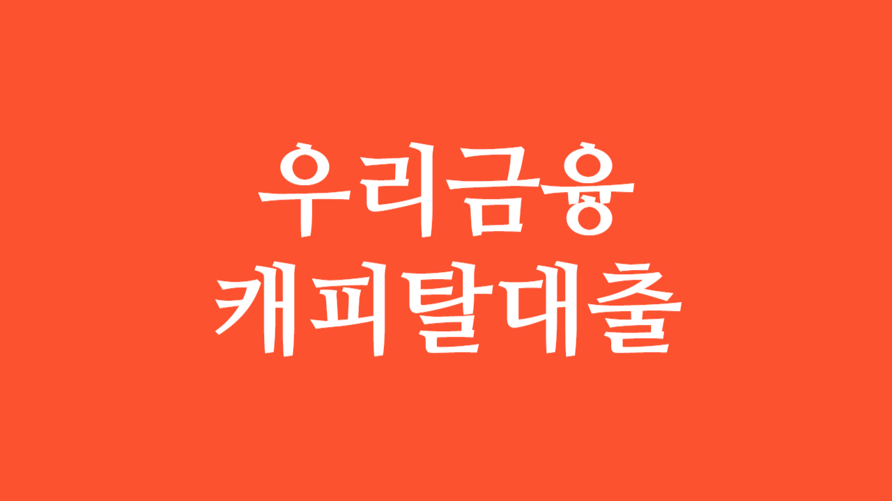 우리금융캐피탈